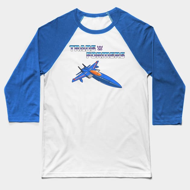 Jet Thundercracker G1 Baseball T-Shirt by Larent